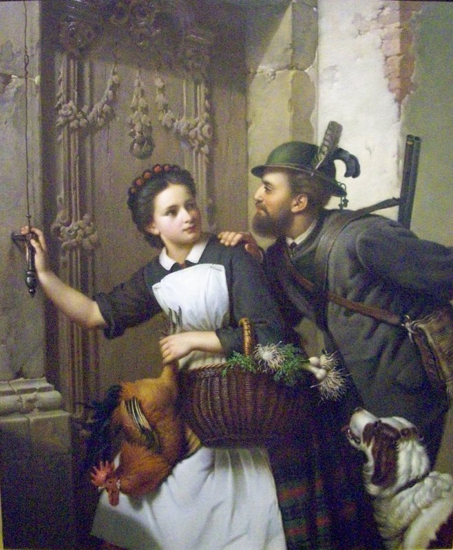 La Flirt by Ferdinand Minor